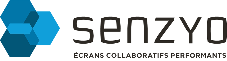 Logo SENZYO, écrans collaboratifs performants